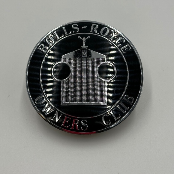 Rolls Royce Owners Club Original Grill Emblem (1940's) - Picture 2 of 4